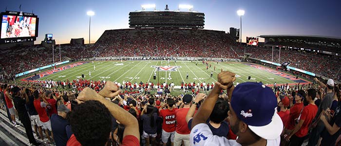 Arizona Wildcat Football Stadium Seating Chart